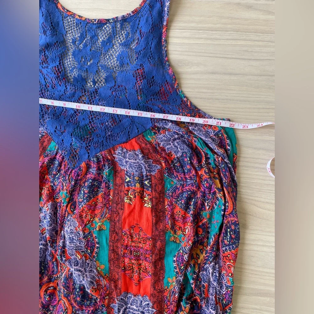 Free People Multicolored Patterned Fabric - Picture 6 of 11